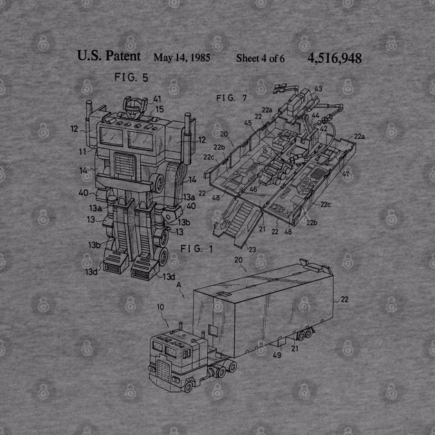 G1 Optimus Prime Patent by DennisMcCarson